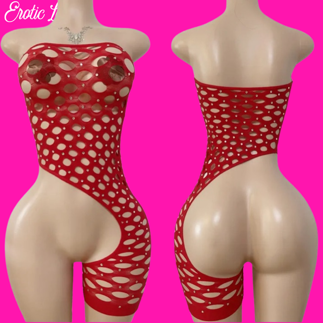 Top Notch (Red) Romper