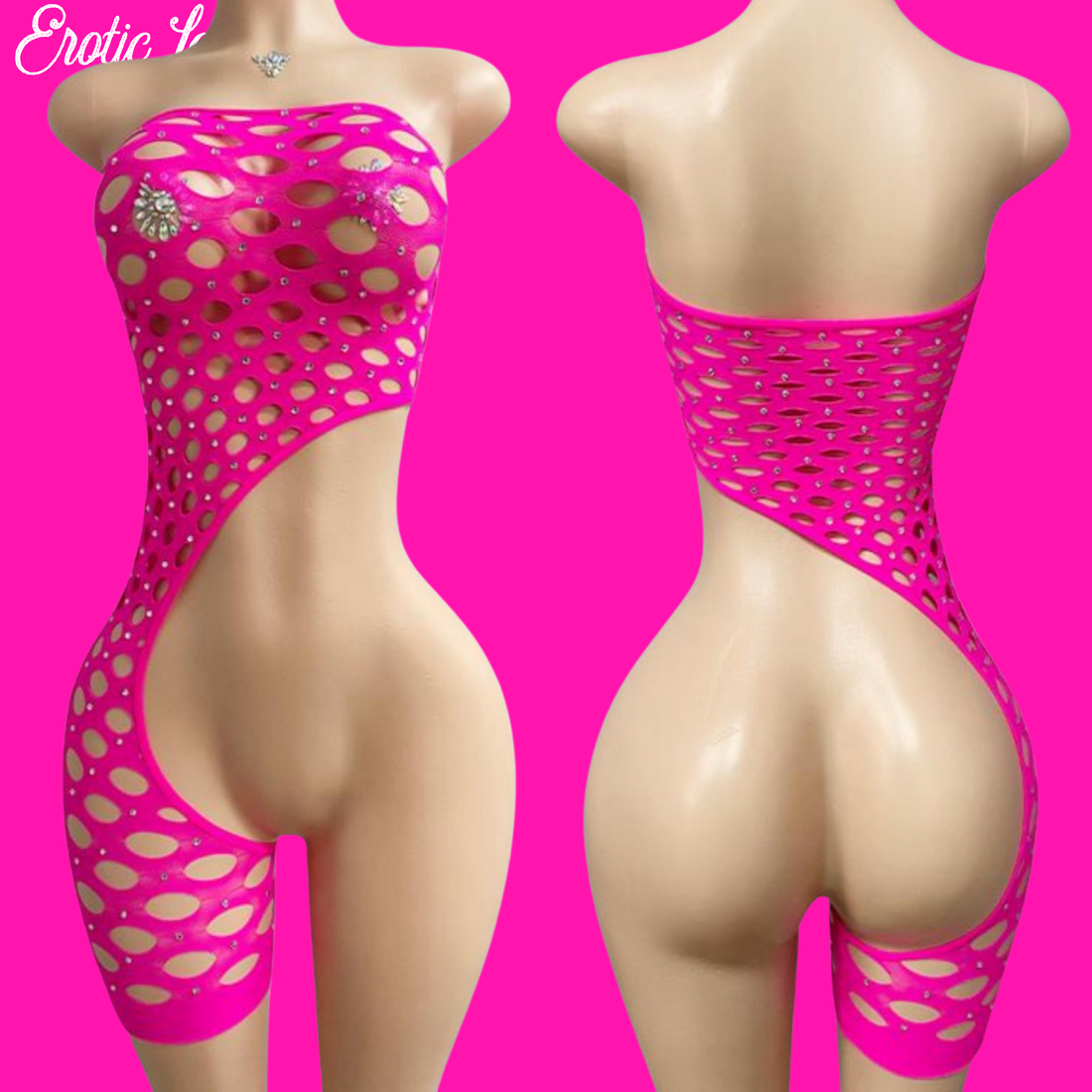 Top Notch (Pink) Romper