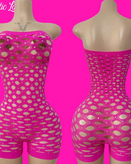 Show Time Romper- Pink