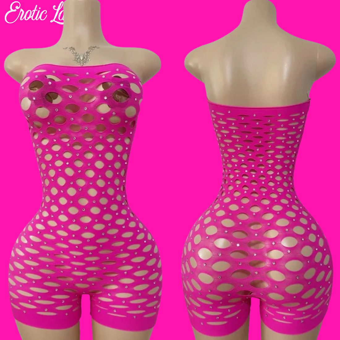 Show Time Romper- Pink