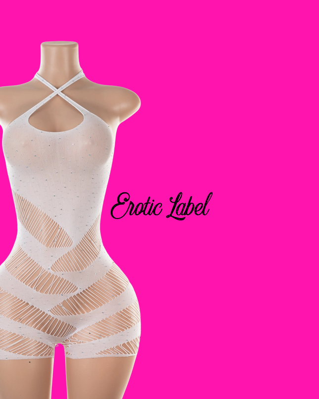 Stretch It Out - Playsuit (White)